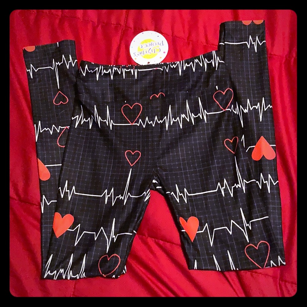 Charlie’s Project Kids ‘Heartbeat’leggings